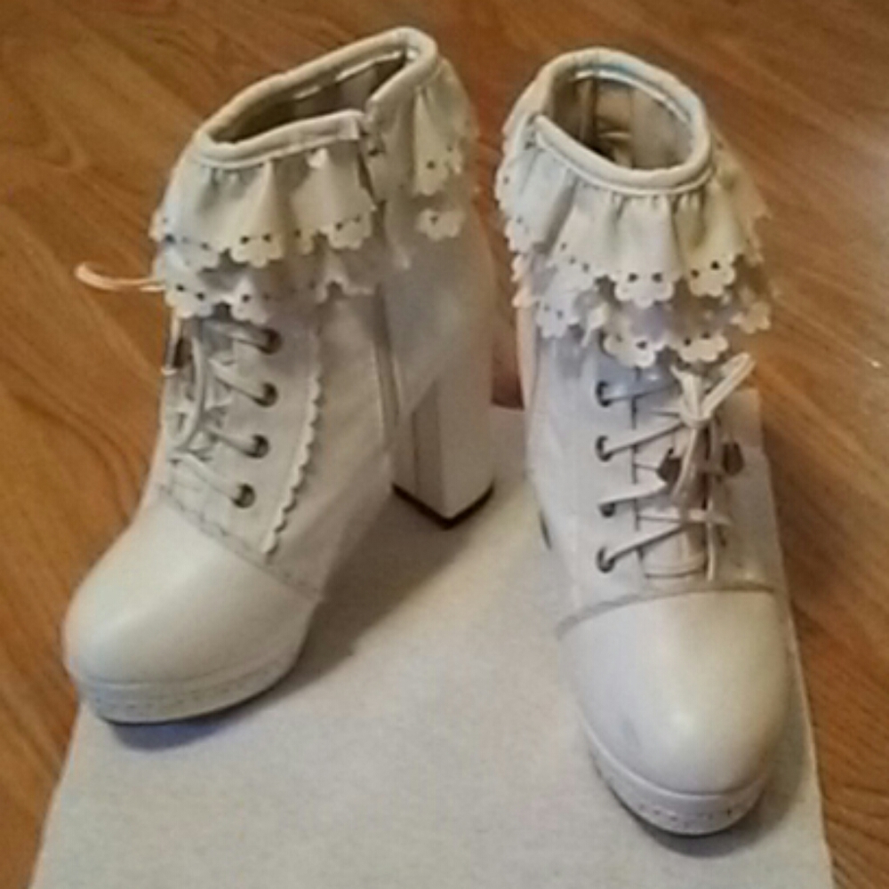 White boots